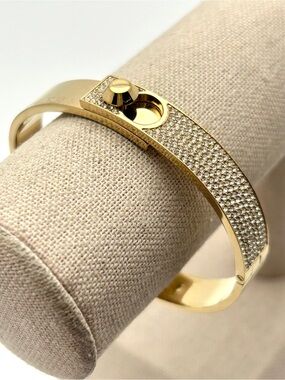 Michael Kors Astor Pave Gold Bracelet